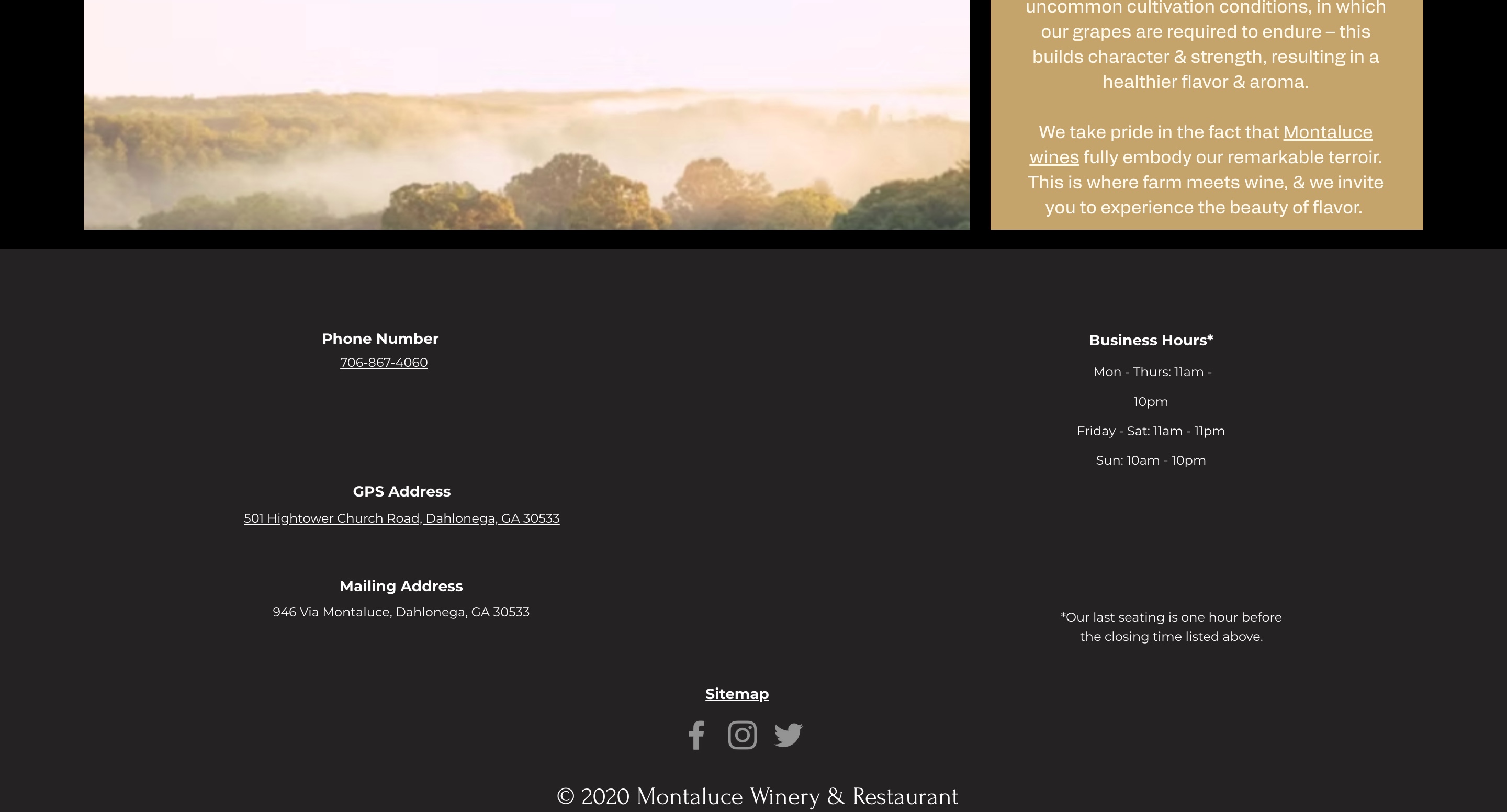 Previous experiences page