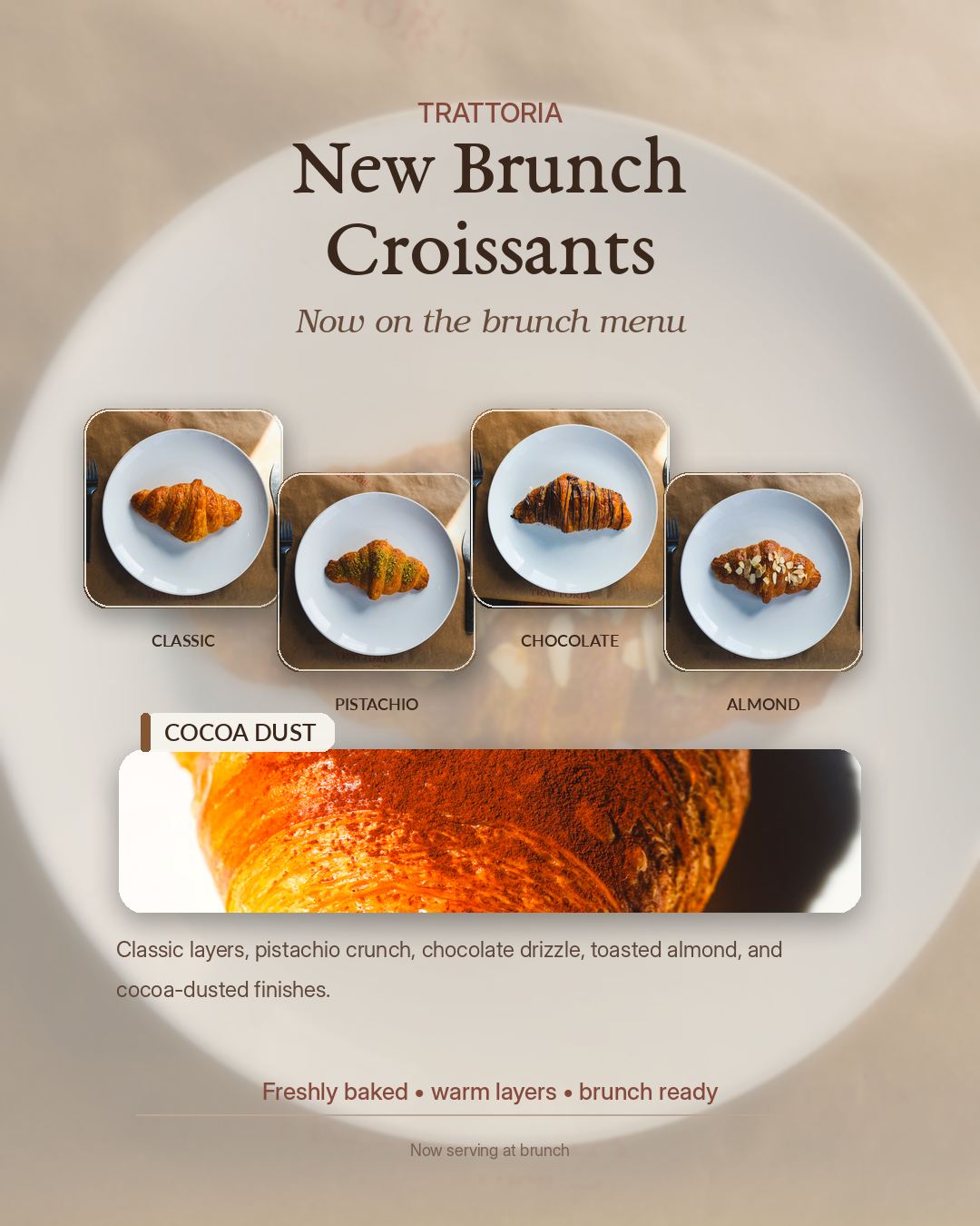 Trattoria Brunch Flyer